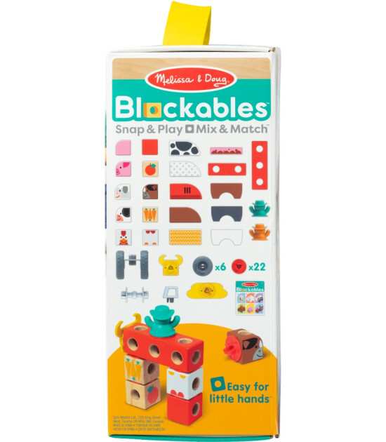 Melissa & Doug Blockables // &Ccedil;iftlik Oyun Seti (56 Par&ccedil;a)