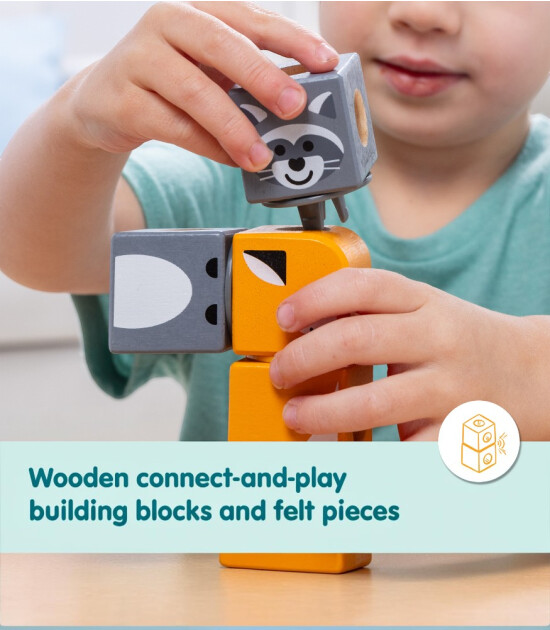 Melissa & Doug Blockables // Orman Hayvanları (16 Par&ccedil;a)