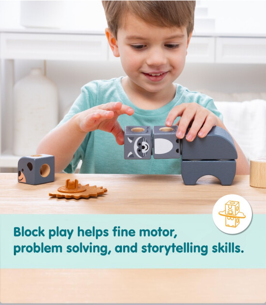 Melissa & Doug Blockables // Orman Hayvanları (16 Par&ccedil;a)