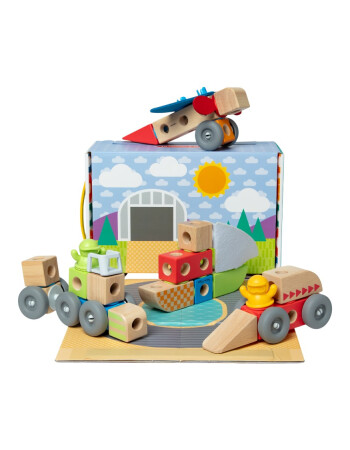 Melissa & Doug Blockables // Ara&ccedil;lar Oyun Seti (54 Par&ccedil;a)
