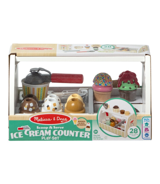 Melissa & Doug Ahşap Dondurma Tezgahı