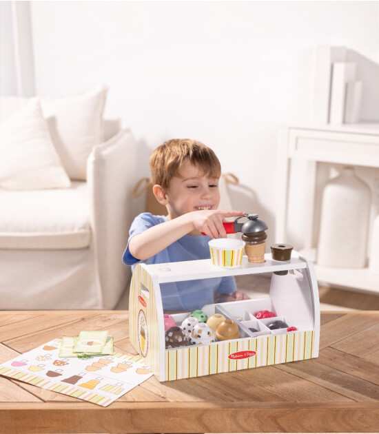 Melissa & Doug Ahşap Dondurma Tezgahı