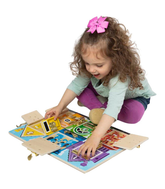 Melissa & Doug Ahşap &Ccedil;ilingir Tahtalar