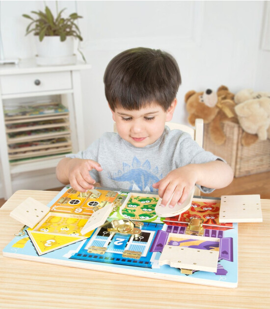 Melissa & Doug Ahşap &Ccedil;ilingir Tahtalar