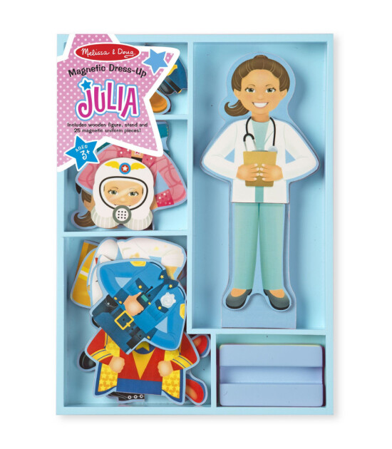 Melissa & Doug Ahşap Mıknatıslı Giydirme // Julia