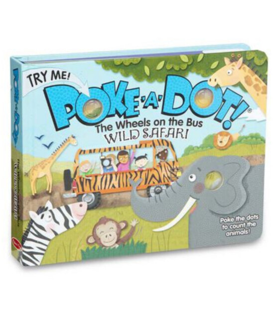 Melissa & Doug Poke-A-Dot İnteraktif Kitap // The Wheels on the Bus