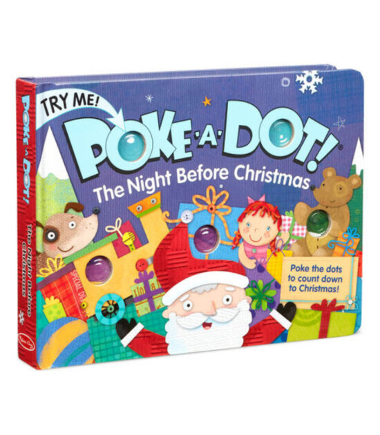 Melissa & Doug Poke-A-Dot İnteraktif Kitap // The Night Before Christmas