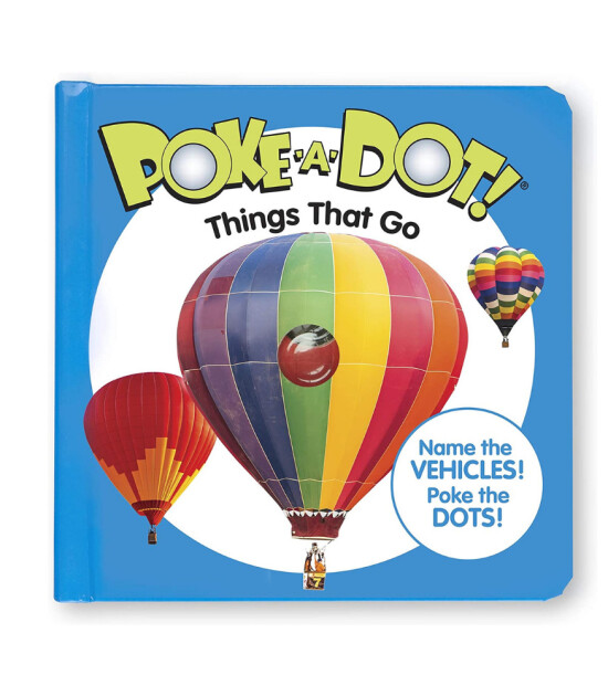 Melissa & Doug Poke-A-Dot İnteraktif Kitap // Things That Go