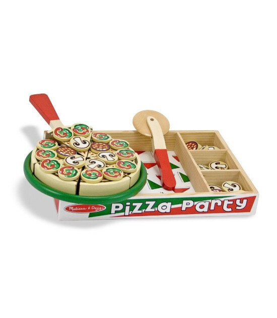 Melissa & Doug Ahşap Pizza Partisi