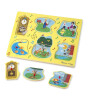 Melissa & Doug Ahşap Sesli Yapboz // İngilizce Çocuk Şarkıları-1