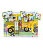 Melissa & Doug Ahşap Sesli Yapboz // The Wheels on the Bus