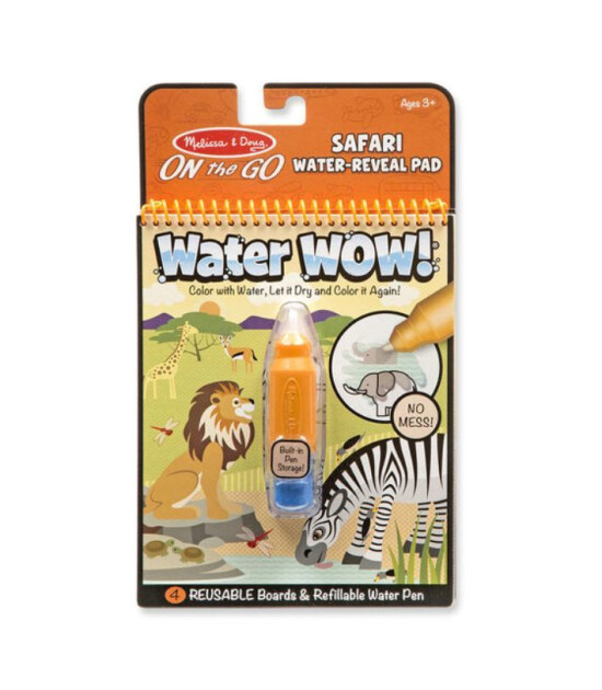 Melissa & Doug Water Wow! Su ile Boyama Kitabı // Safari