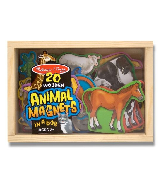 Melissa & Doug Ahşap Mıknatıslı Hayvanlar