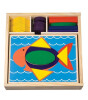 Melissa & Doug Ahşap Şekil Bulmaca