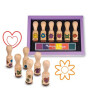 Melissa & Doug Ahşap Baskı Seti // Mutlu Yüzler