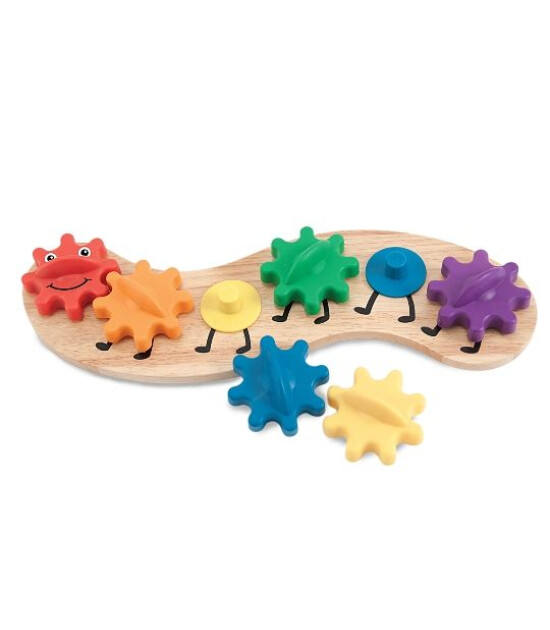 Melissa & Doug Ahşap Tırtıl - Dişli Çevirmece