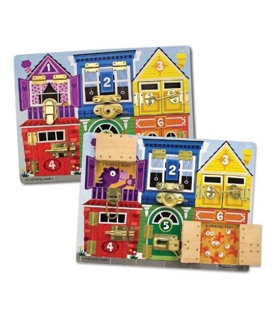 Melissa & Doug Ahşap Çilingir Tahtası