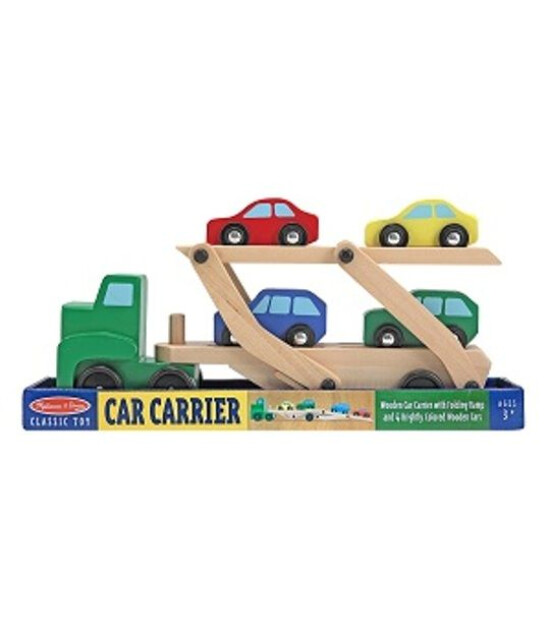 Melissa & Doug Ahşap Araba Taşıyıcı