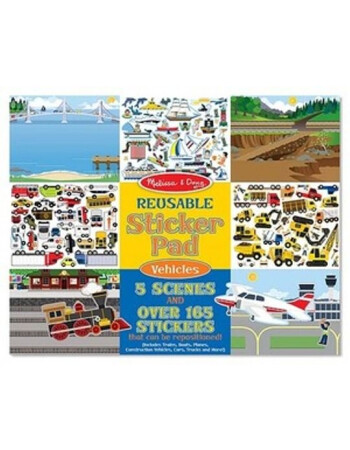 Melissa & Doug Tak &Ccedil;ıkar &Ccedil;ıkartma Kitabı // Ara&ccedil;lar