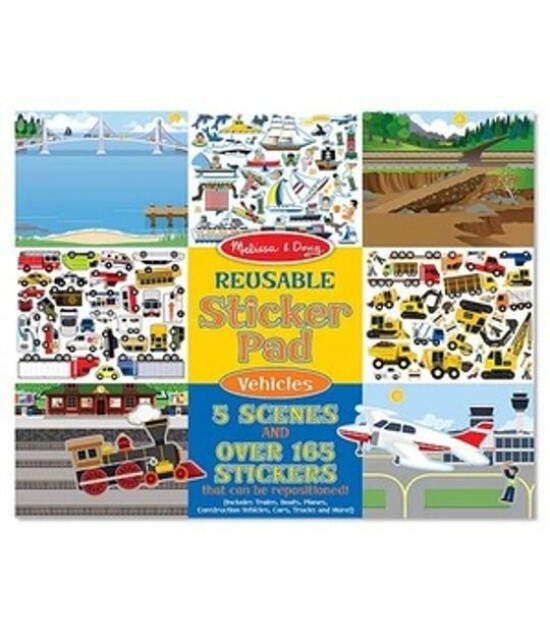 Melissa & Doug Tak Çıkar Çıkartma Kitabı // Araçlar