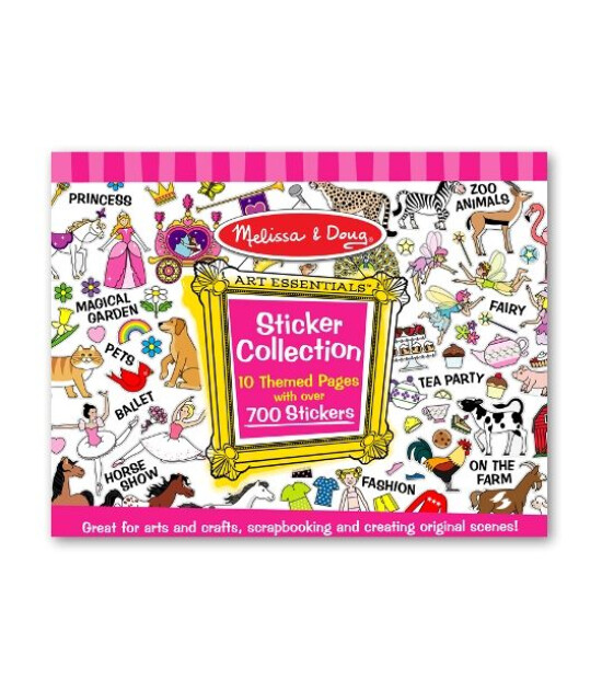 Melissa & Doug Çıkartma Koleksiyonu // Pembe