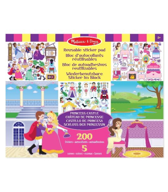 Melissa & Doug Tak Çıkar Çıkartma Kitabı // Prenses