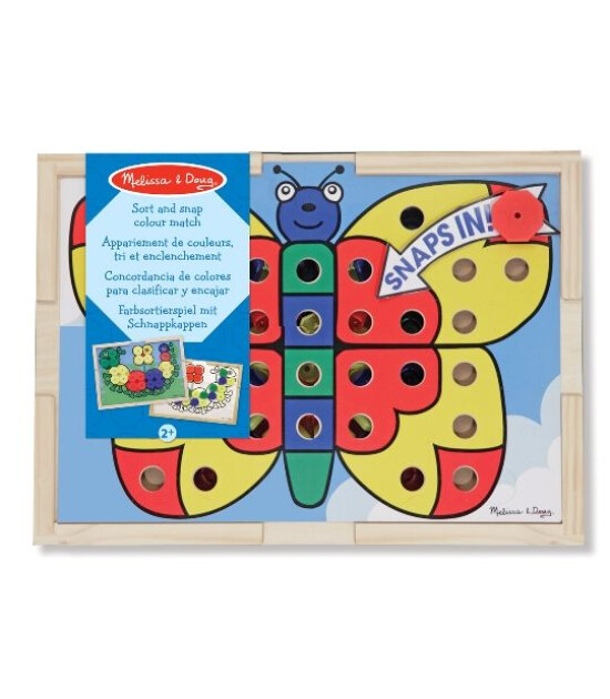 Melissa & Doug Ahşap Diz Yerleştir // Renkler