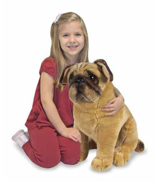 Melissa & Doug Dev Peluş Köpek - Pug