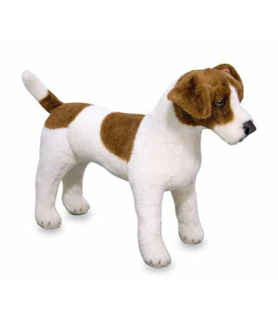 Melissa & Doug Dev Peluş Köpek - Jack Russel Terrier