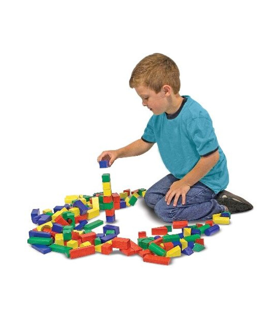 Melissa & Doug Ahşap Blok Seti (100 Parça)