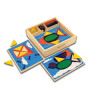 Melissa & Doug Ahşap Şekil Bulmaca