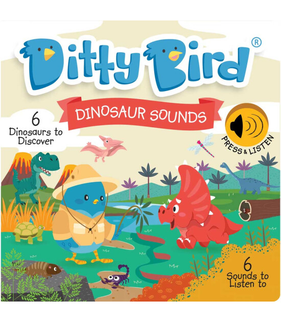 Mema Publishing Ditty Bird: Dinosaur Sounds