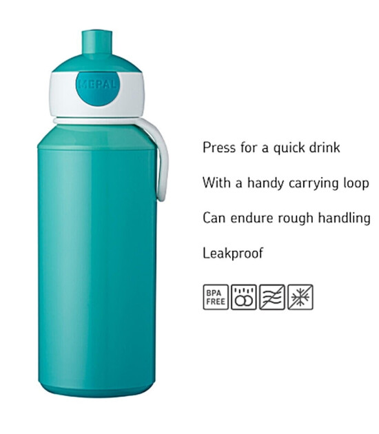 Mepal Pop-Up Campus Drinking Bottle (400 ml) // Spiderman