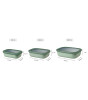 Mepal Set Cirqula Rectangular (500+1000+2000 ml) // Nordic Blue