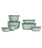 Mepal Set Cirqula Rectangular (500+1000+2000 ml) // Nordic Blue