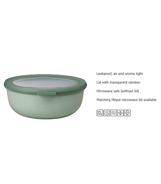Mepal Set Cirqula Round (350+750+1250 ml) // Nordic White
