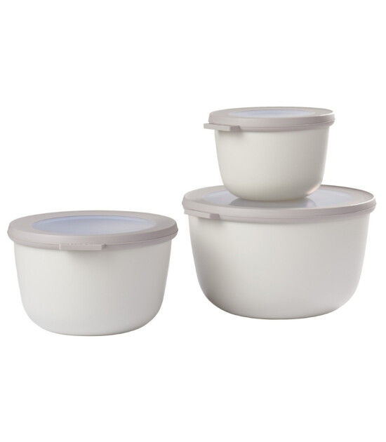 Mepal Set Cirqula Round (500+1000+2000 ml) // Nordic White