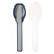 Mepal Ellipse Set Cutlery // Nordic Blue