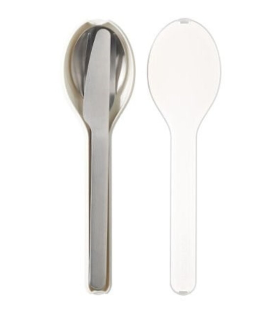 Mepal Ellipse Set Cutlery // White
