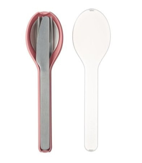 Mepal Ellipse Set Cutlery // Nordic Pink