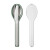 Mepal Ellipse Set Cutlery // Nordic Blue