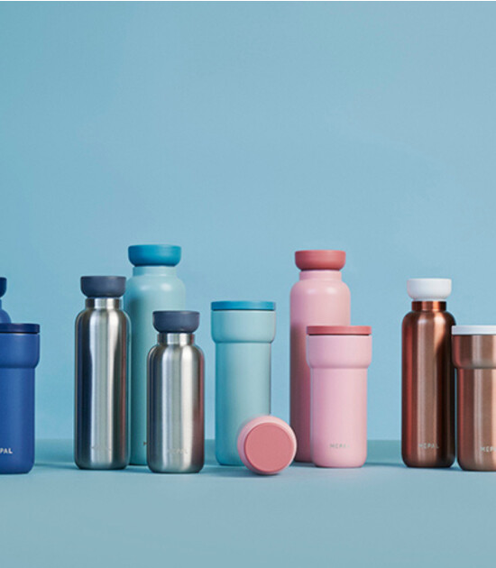 Mepal Ellipse Insulated Bottle (500 ml) // Nordic Denim