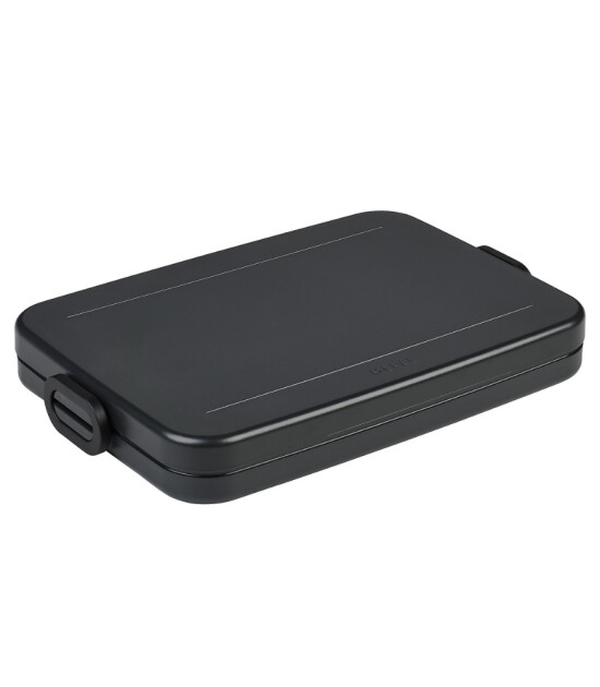 Mepal Take a Break Flat Lunch Box // Nordic Black
