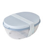 Mepal Ellipse Salad Box // Nordic Blue