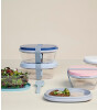 Mepal Ellipse Salad Box // Nordic Blue
