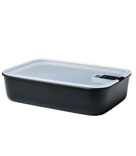 Mepal Easyclip Food Storage Box (2250 ml) // Nordic Black
