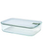 Mepal Easyclip Glass Food Storage Box (2250 ml) // Nordic Sage