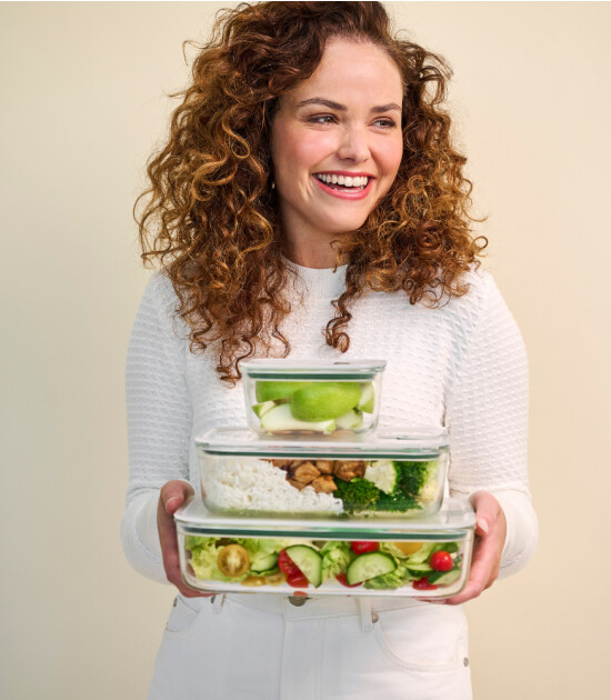 Mepal Easyclip Food Storage Box (1000 ml) // Nordic Sage