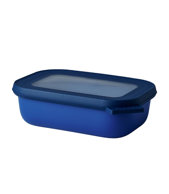 Mepal Cirqula Rectangular Multi Bowl (500 ml) // Vivid Blue