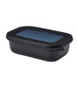 Mepal Cirqula Rectangular Multi Bowl (500 ml) // Nordic Black